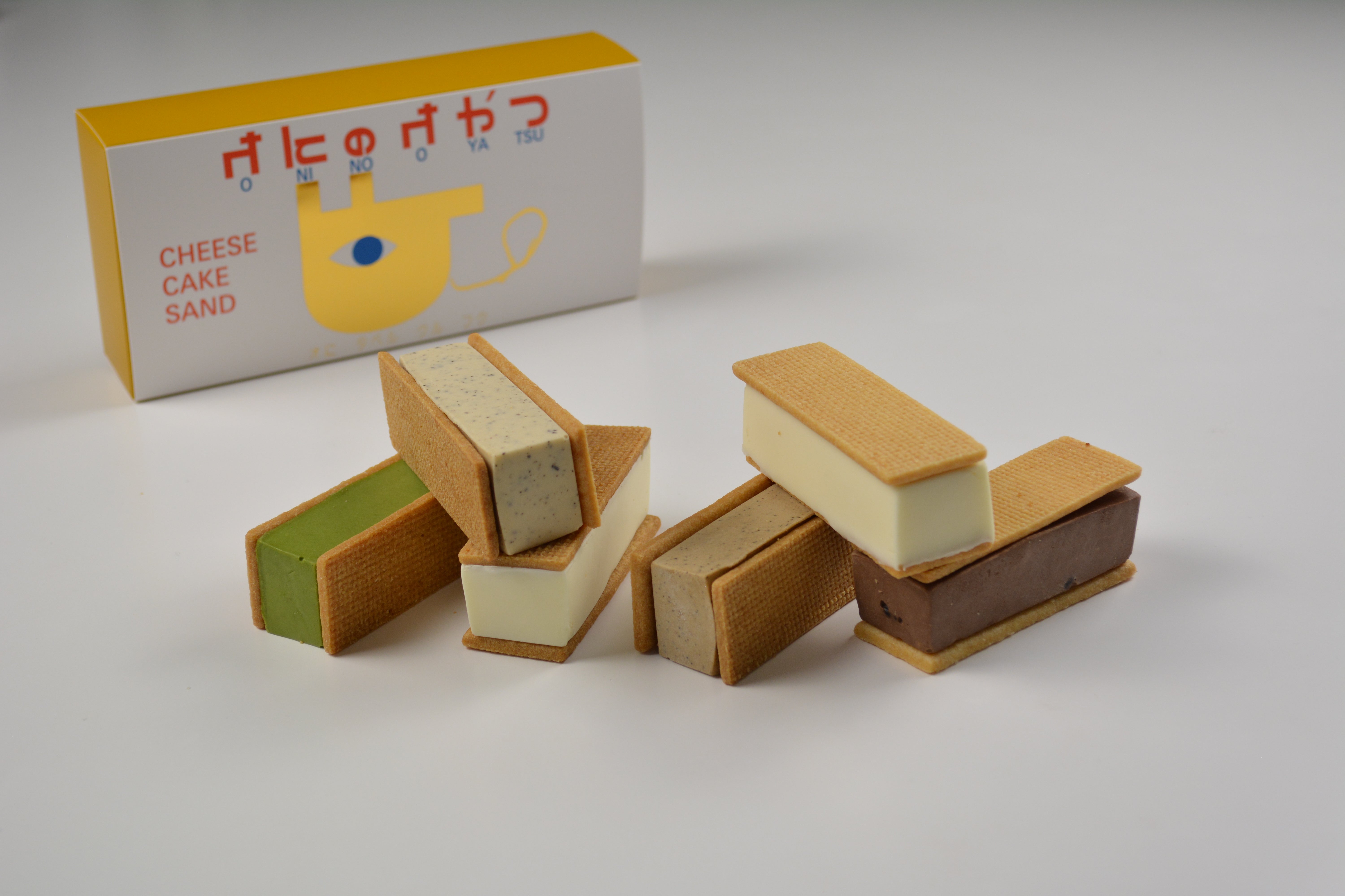 定番フレーバーセット｜チーズケーキサンド｜オにのオやつ