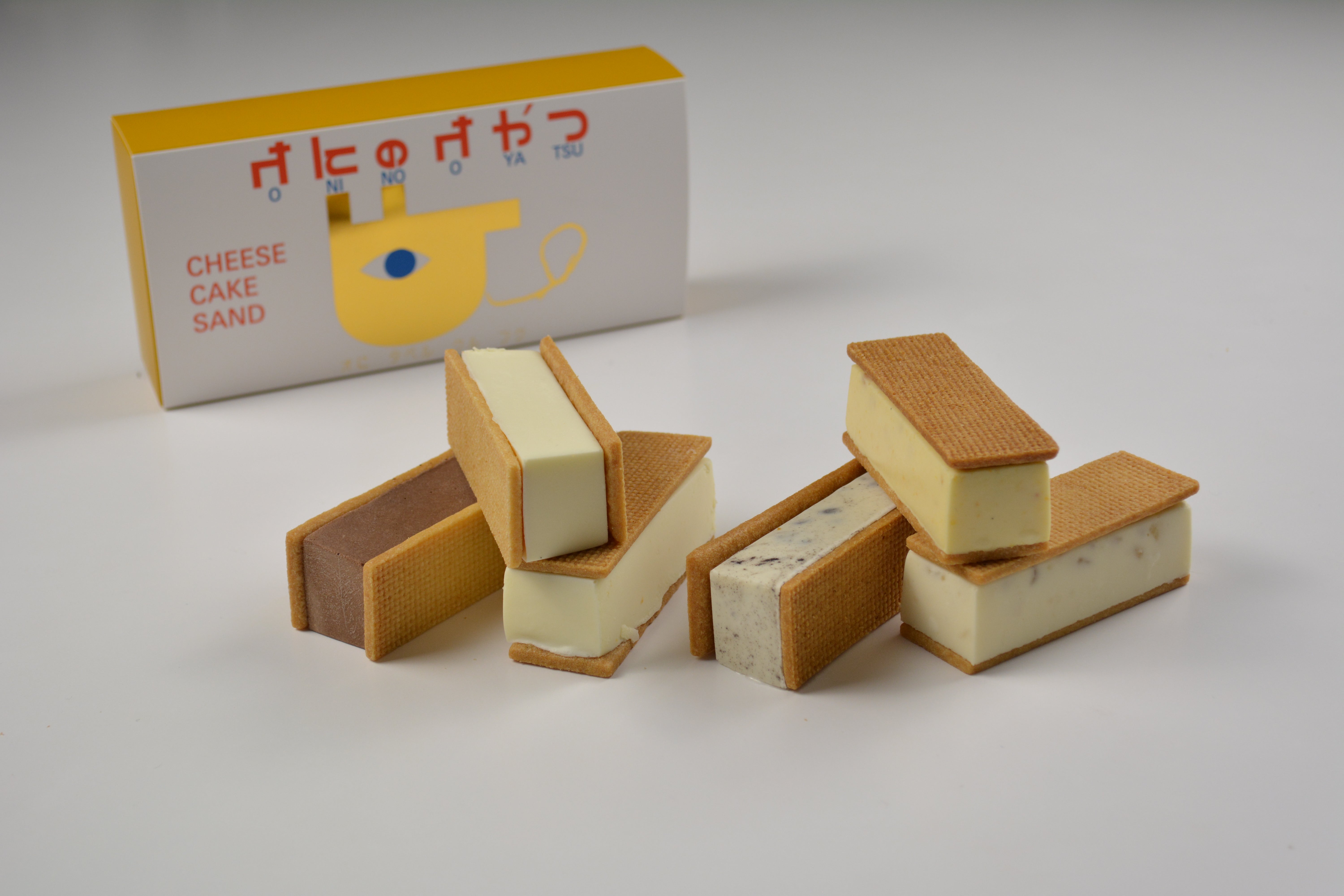 ベスト&リミテッドセット｜チーズケーキサンド｜オにのオやつ