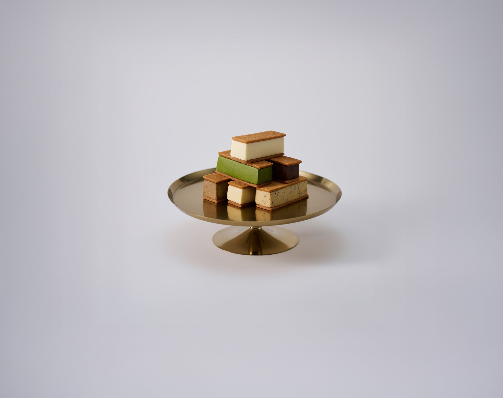 オにのオやつ チーズケーキサンド