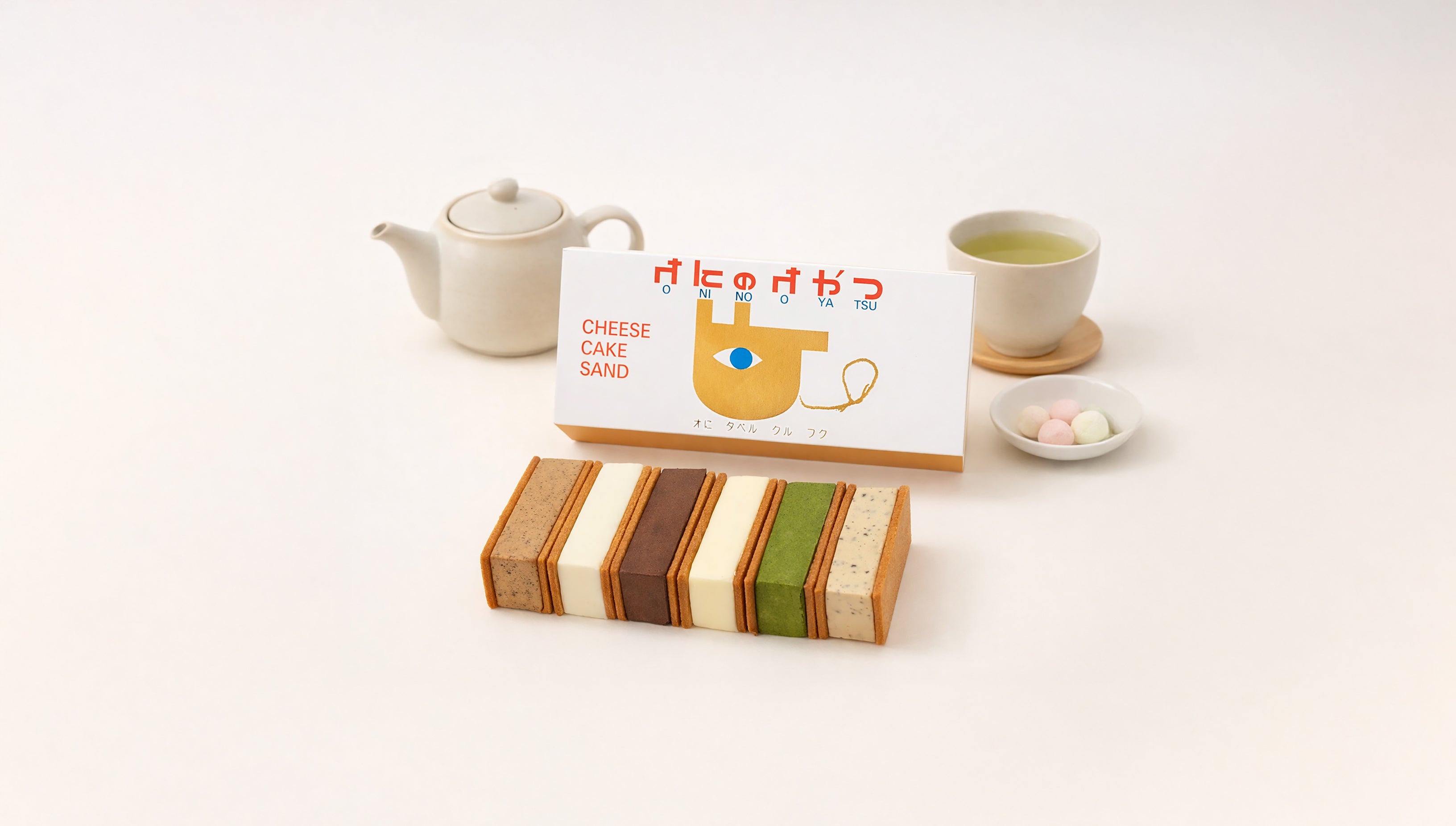 オにのオやつ｜おにのおやつ｜チーズケーキサンド公式